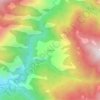 Gainwali topographic map, elevation, terrain