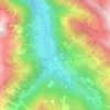 Schneiderau topographic map, elevation, terrain