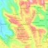 Ankumbura topographic map, elevation, terrain