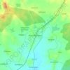 Arjuni Morgaon topographic map, elevation, terrain