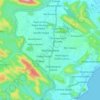 Madhurawada topographic map, elevation, terrain