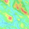 Vettithitta topographic map, elevation, terrain