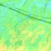 Lambangjaya topographic map, elevation, terrain