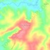 Feira da Várzea topographic map, elevation, terrain