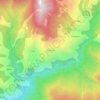 Pinswār topographic map, elevation, terrain
