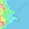 Syracuse topographic map, elevation, terrain