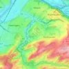Obereichholz topographic map, elevation, terrain