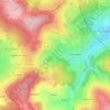Le Rochat topographic map, elevation, terrain