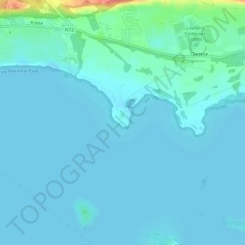 Mahony’s Point topographic map, elevation, terrain