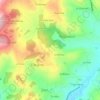 Le Bessy topographic map, elevation, terrain