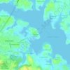 Londontown Terrace topographic map, elevation, terrain