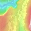 Les Alberts topographic map, elevation, terrain