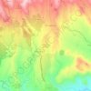 Santa María de Nieva topographic map, elevation, terrain