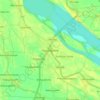 Ravulapalem topographic map, elevation, terrain