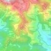 Maneri topographic map, elevation, terrain