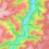 Olef topographic map, elevation, terrain