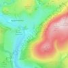 Howgill topographic map, elevation, terrain
