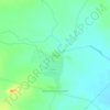 Chada topographic map, elevation, terrain