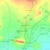Kadayanallur topographic map, elevation, terrain