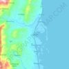 Carmen topographic map, elevation, terrain