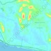 Heenatigala Junction topographic map, elevation, terrain