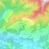Les Arils topographic map, elevation, terrain
