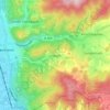 Erbach topographic map, elevation, terrain