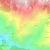 Akhori topographic map, elevation, terrain