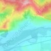 Rucăr topographic map, elevation, terrain