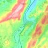 Woodbury topographic map, elevation, terrain