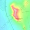 Blaauwberg Hill topographic map, elevation, terrain