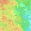 Orrefors topographic map, elevation, terrain