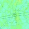 Bagnan topographic map, elevation, terrain