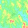Nedumkunnam topographic map, elevation, terrain