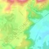 Le Briou topographic map, elevation, terrain