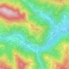 Sant'Eusebio topographic map, elevation, terrain