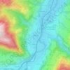 Reinbach topographic map, elevation, terrain