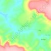 Água Branca topographic map, elevation, terrain