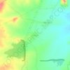 Ainapur topographic map, elevation, terrain