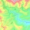Poitan topographic map, elevation, terrain