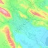 Xiraz topographic map, elevation, terrain