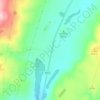 Fruitlands topographic map, elevation, terrain