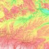 Pfaffenhofen an der Ilm topographic map, elevation, terrain