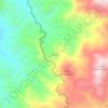 Aralle topographic map, elevation, terrain