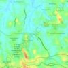 Panagoda topographic map, elevation, terrain