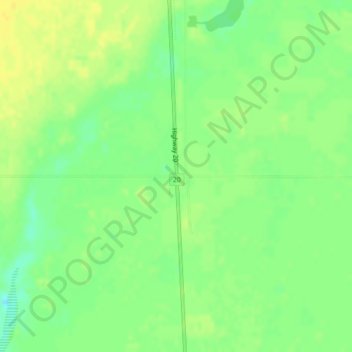 Bay Trail topographic map, elevation, terrain