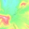 Huaguil topographic map, elevation, terrain