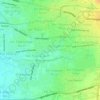 Pagesangan topographic map, elevation, terrain