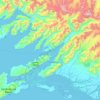 Channel Islands topographic map, elevation, terrain