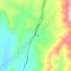 First Moonbi topographic map, elevation, terrain